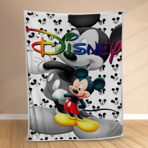 Plaid Disney Mickey Mouse 1004 Couverture Polaire Plaid Canapé