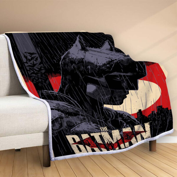 Plaid Batman DC 47 Couverture Polaire Plaid Canapé – Image 2