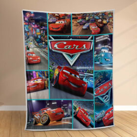 Plaid Cars 95 Lightning McQueen Couverture Polaire Plaid Canapé