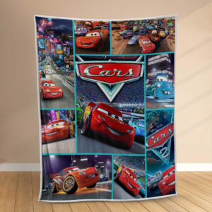 Plaid Cars 95 Lightning McQueen Couverture Polaire Plaid Canapé