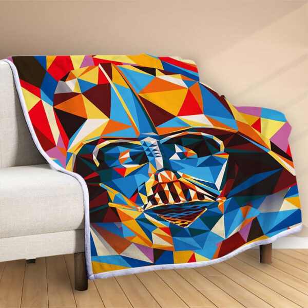 Plaid Dark Vador Star Wars 1006 Couverture Polaire Plaid Canapé – Image 2