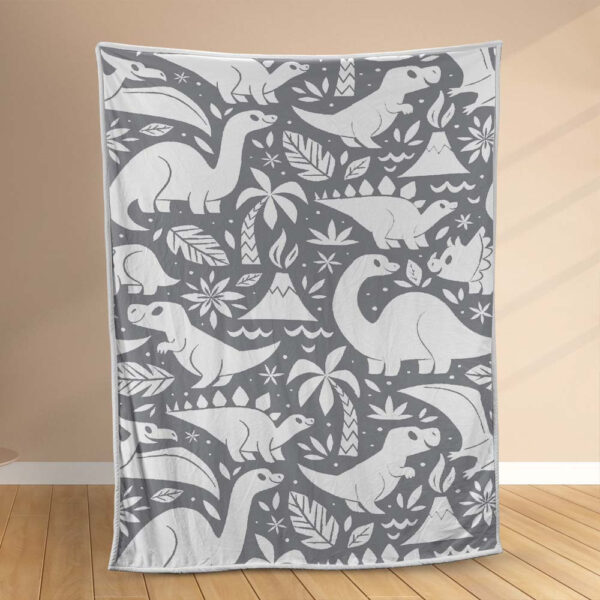 Plaid Dinosaures Couverture Polaire Plaid Canapé