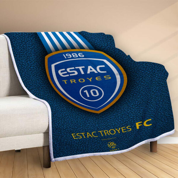 Plaid ESTAC Troyes 3 Couverture Polaire Plaid Canapé – Image 2