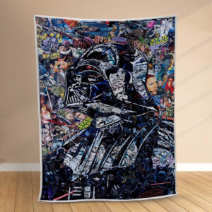 Plaid Dark Vador Art Star Wars Couverture Polaire Plaid Canapé