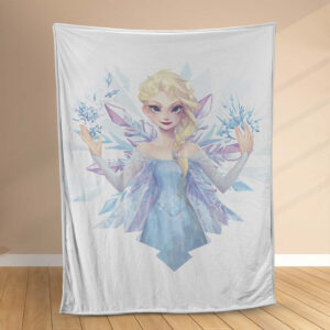 Plaid Elsa Disney Princesse Frozen  La Reine des neiges 1003 Couverture Polaire Plaid Canapé