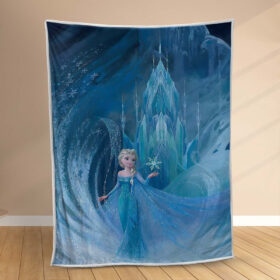 Plaid Elsa Disney Princesse Frozen La Reine des neiges 1005 Couverture Polaire Plaid Canapé