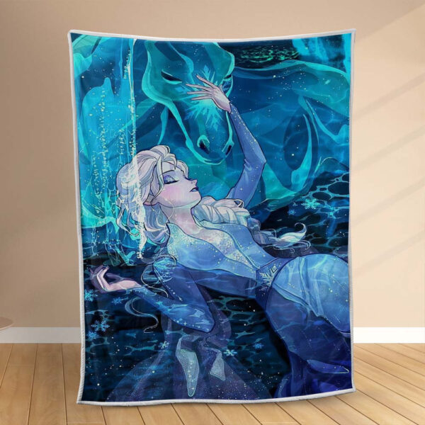 Plaid Elsa Disney Princesse Frozen  La Reine des neiges 1007 Couverture Polaire Plaid Canapé