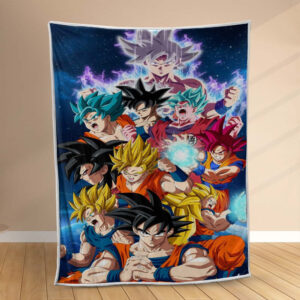 Plaid Personnages Dragon Ball 1002 Couverture Polaire Plaid Canapé