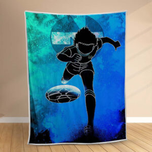 Plaid Captain Tsubasa Soul Of The Prodigy Anime Hero Couverture Polaire Plaid Canapé