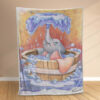 Plaid Dumbo 3 Couverture Polaire Plaid Canapé