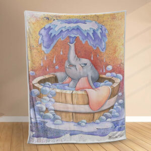 Plaid Dumbo 3 Couverture Polaire Plaid Canapé