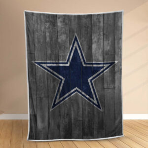 Plaid Dallas Cowboy étoile sur bois Couverture Polaire Plaid Canapé