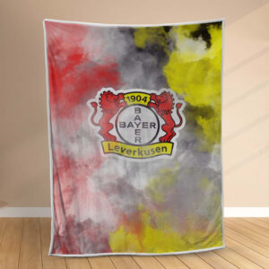 Plaid Bayer 04 Leverkusen B0414 Couverture Polaire Plaid Canapé