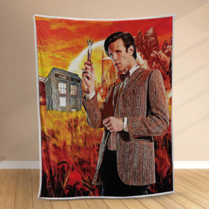 Plaid Doctor Who 1003 Couverture Polaire Plaid Canapé