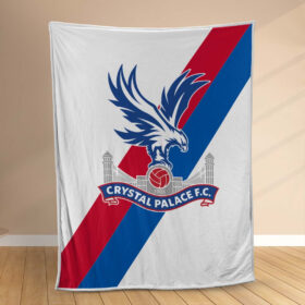 Plaid Crystal Palace Football Club 1 Couverture Polaire Plaid Canapé