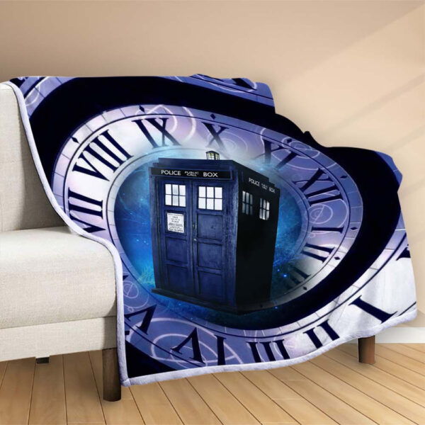 Plaid Doctor Who 1002 Couverture Polaire Plaid Canapé – Image 2