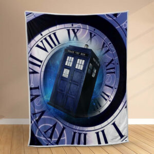 Plaid Doctor Who 1002 Couverture Polaire Plaid Canapé