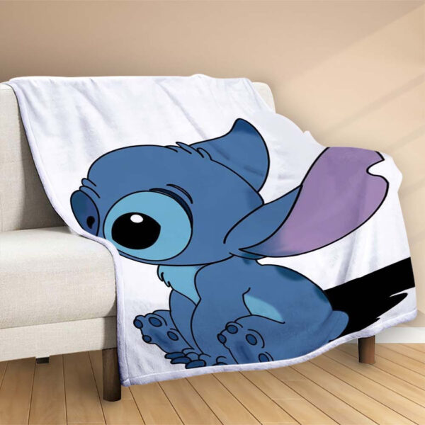 Plaid Disney Stitch 1001 Couverture Polaire Plaid Canapé – Image 2