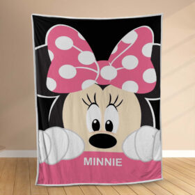 Plaid Disney Minnie Mouse 1001 Couverture Polaire Plaid Canapé