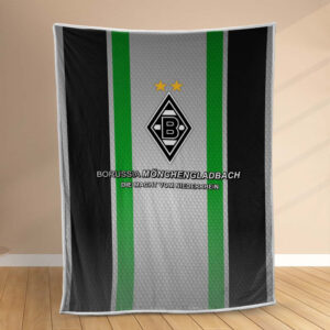 Plaid Borussia Mönchengladbach VfL07 Couverture Polaire Plaid Canapé