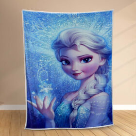 Plaid Elsa Disney Princesse Frozen La Reine des neiges 1006 Couverture Polaire Plaid Canapé