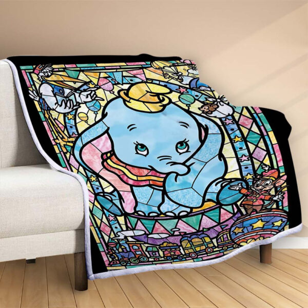 Plaid Dumbo 22 Couverture Polaire Plaid Canapé – Image 2