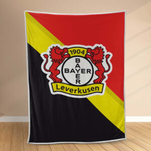 Plaid Bayer 04 Leverkusen B0402 Couverture Polaire Plaid Canapé