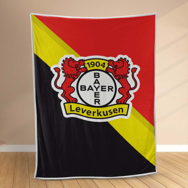Plaid Bayer 04 Leverkusen B0402 Couverture Polaire Plaid Canapé