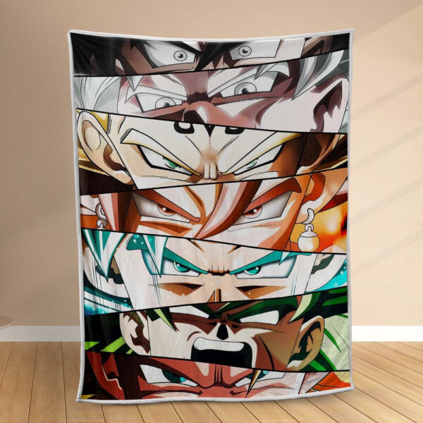 Plaid Personnages Dragon Ball 1001 Couverture Polaire Plaid Canapé