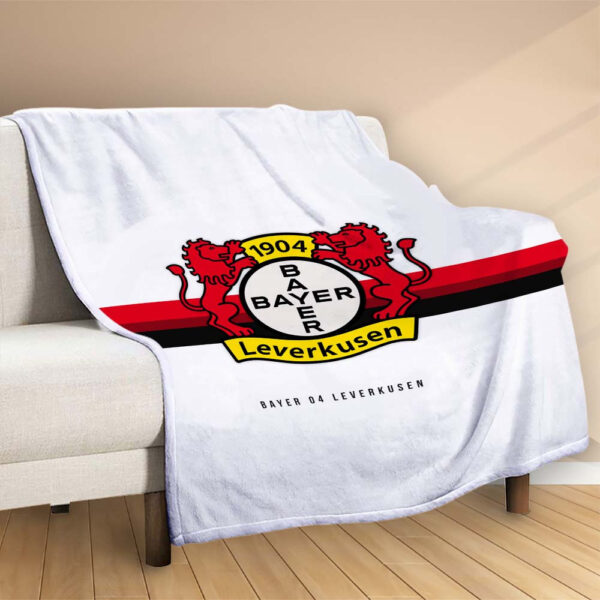 Plaid Bayer 04 Leverkusen B0413 Couverture Polaire Plaid Canapé – Image 2