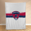 Plaid Clermont Foot FC 4 Couverture Polaire Plaid Canapé