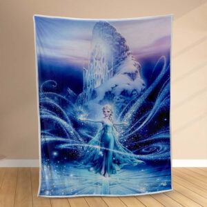 Plaid Elsa Disney Princesse Frozen La Reine des neiges 1002 Couverture Polaire Plaid Canapé