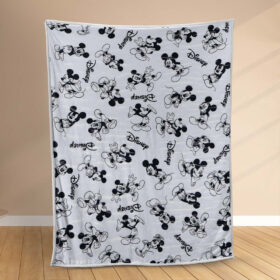 Plaid Disney Mickey Mouse Tirage au sort 1002 Couverture Polaire Plaid Canapé