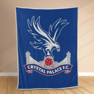 Plaid Crystal Palace Football Club 5 Couverture Polaire Plaid Canapé