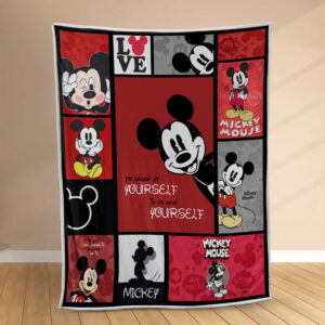 Plaid Disney Mickey Mouse 1001 Couverture Polaire Plaid Canapé