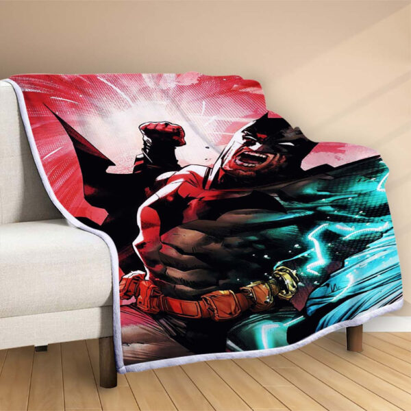 Plaid Batman DC 41 Couverture Polaire Plaid Canapé – Image 2