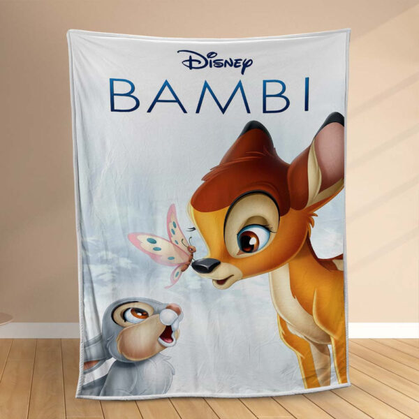 Plaid Disney Bambi 1001 Couverture Polaire Plaid Canapé