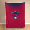 Plaid Clermont Foot FC 5 Couverture Polaire Plaid Canapé