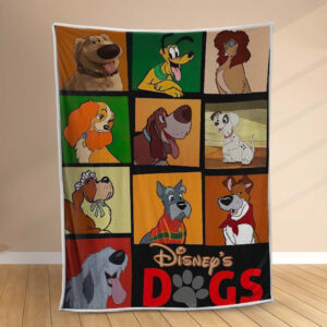 Plaid Chiens Disney Couverture Polaire Plaid Canapé