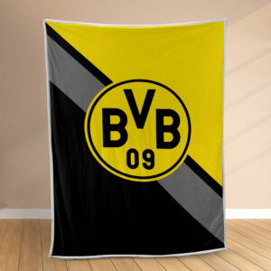 Plaid Borussia Dortmund BVB01 Couverture Polaire Plaid Canapé