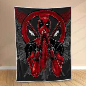 Plaid DeadPool 1001 Couverture Polaire Plaid Canapé