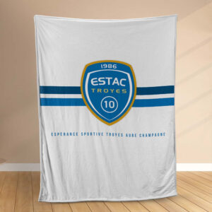 Plaid ESTAC Troyes 2 Couverture Polaire Plaid Canapé