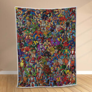 Plaid He-Man Tous les personnages 1003 Couverture Polaire Plaid Canapé