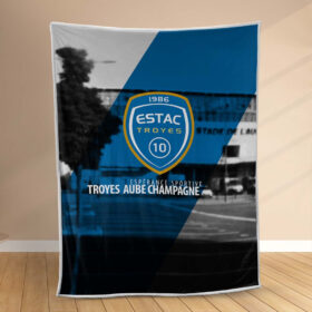 Plaid ESTAC Troyes 1 Couverture Polaire Plaid Canapé