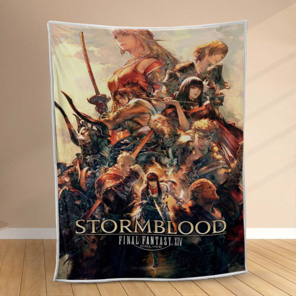 Plaid Idées de décoration Final Fantasy Stormblood Couverture Polaire Plaid Canapé