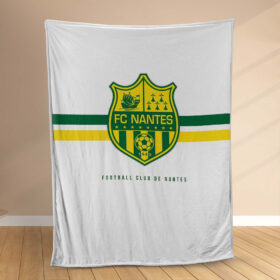 Plaid FC Nantes 5 Couverture Polaire Plaid Canapé