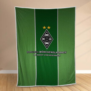 Plaid Borussia Mönchengladbach VfL04 Couverture Polaire Plaid Canapé