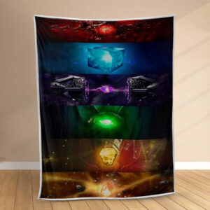Plaid Gemmes infinies dans Marvel Couverture Polaire Plaid Canapé