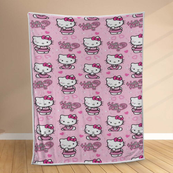 Plaid Hello Kitty 1004 Couverture Polaire Plaid Canapé