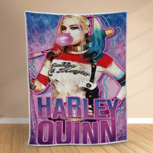 Plaid Harley Quinn DC 1002 Couverture Polaire Plaid Canapé